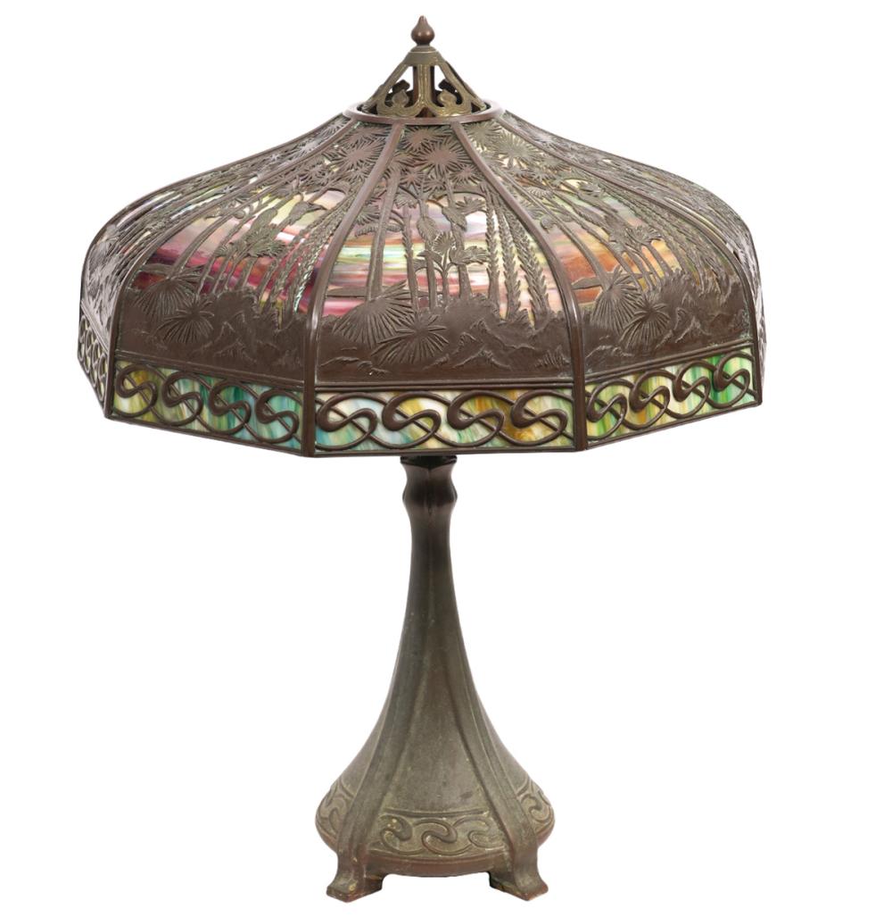 HANDEL TEROCA 'SUNSET PALM' TABLE