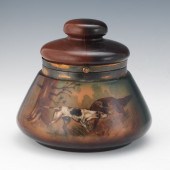 HANDEL WARE PAINTED GLASS HUNT