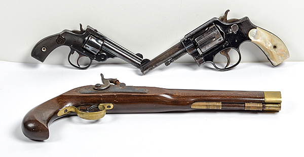 Handguns Lot of Three 1)? Smith &