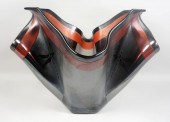 HANDKERCHIEF GLASS VASE HEIGHT