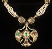HANDMADE 18TH C. MUGHAL NECKLA