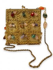 HANDMADE FRENCH GOLD CRYSTAL C