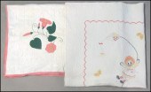 HANDMADE MORNING GLORY QUILT.