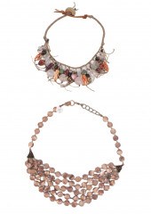 HANDMADE NECKLACE 2PC GROUP: M