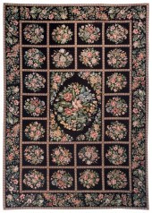 HANDMADE NEEDLEPOINT CARPET: 9