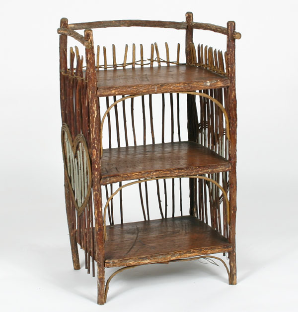 Handmade three tier Folk Art twig