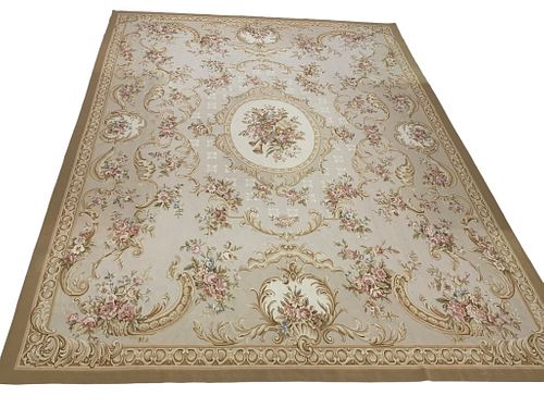 HANDMADE VINTAGE RUG 15FT X