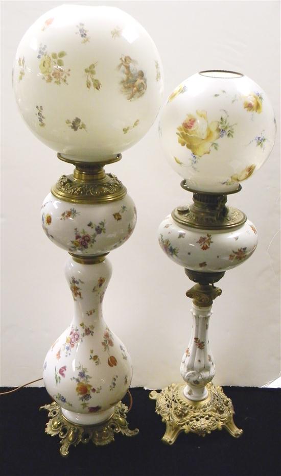 Handpainted floral ''Gone with