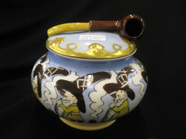 Handpainted Porcelain Humidor