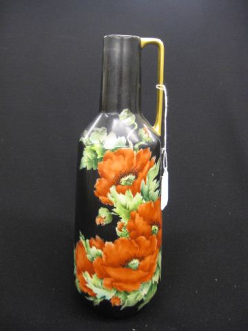 Handpainted Porcelain Jug red poppy