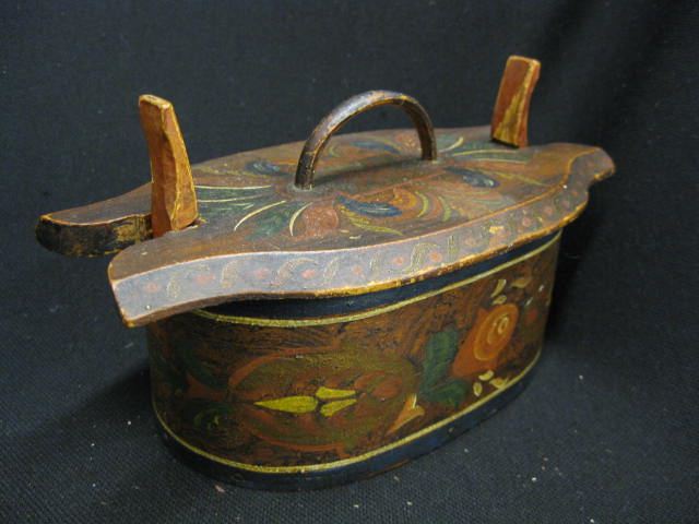 Handpainted Wooden Box floral decor