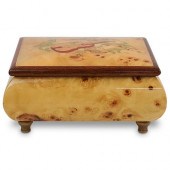 HANDPAINTED WOODEN JEWELRY BOX