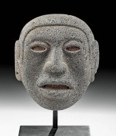 HANDSOME AZTEC STONE FACE OF M