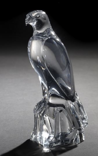 Handsome Baccarat Crystal Figure of