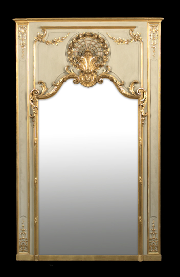 Handsome French Carved Giltwood and