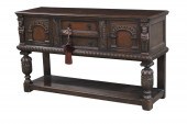 HANDSOME JACOBEAN STYLE OAK CA