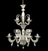 Handsome Murano Lattimo Glass