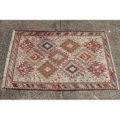 Handwoven wool carpet, multi c