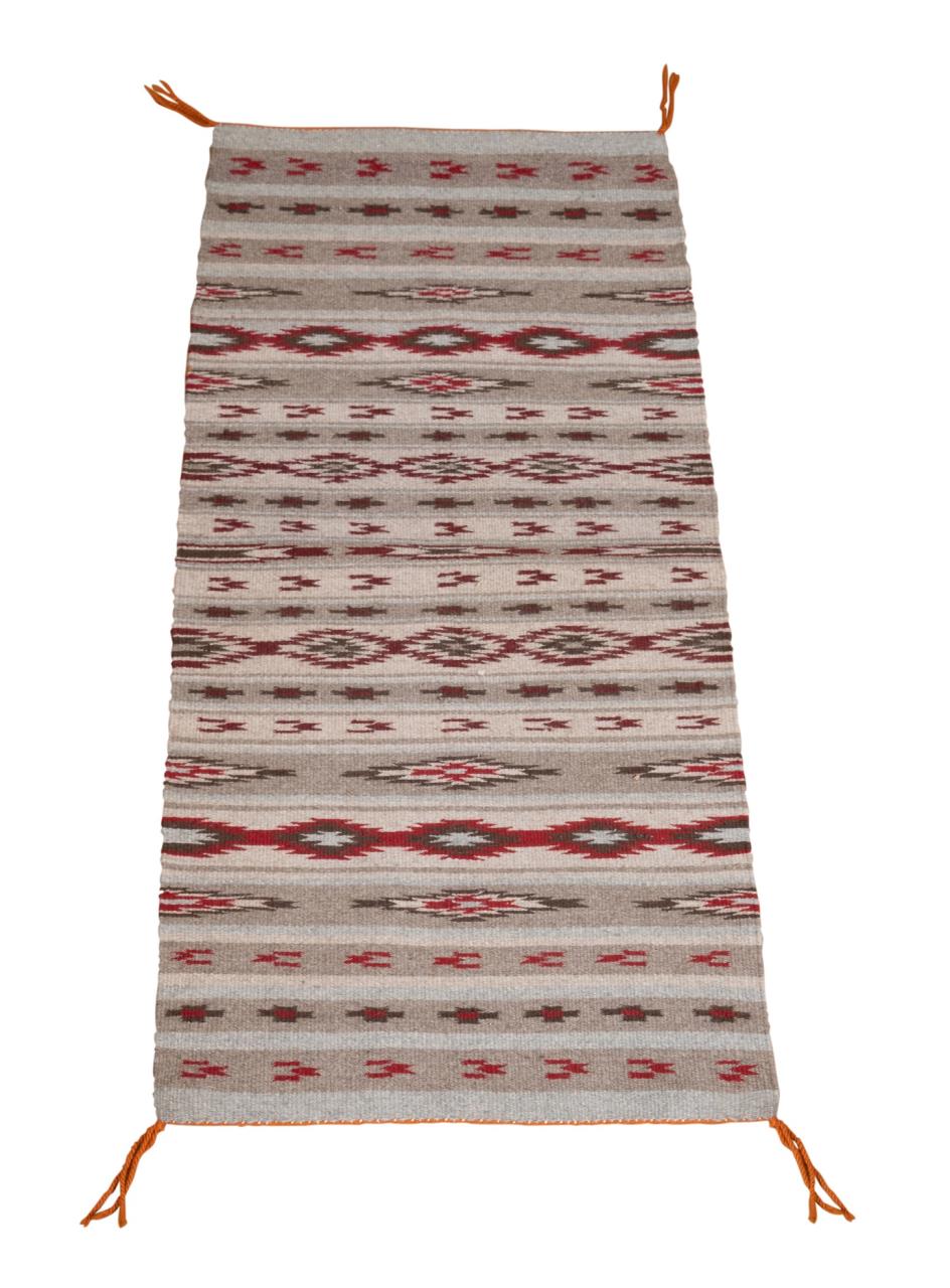 HANDWOVEN WOOL NAVAJO CRYSTAL MAT