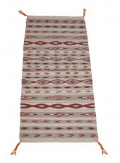 HANDWOVEN WOOL NAVAJO CRYSTAL