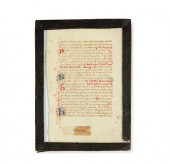 HANDWRITTEN MANUSCRIPT PAGE, B
