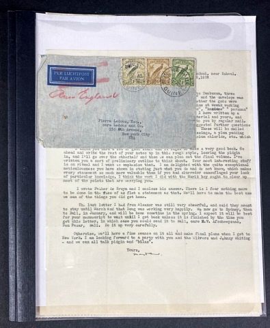 HANDWRITTEN MEMO FROM MARGARET MEAD