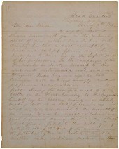 Handwritten Robert E. Lee Civi