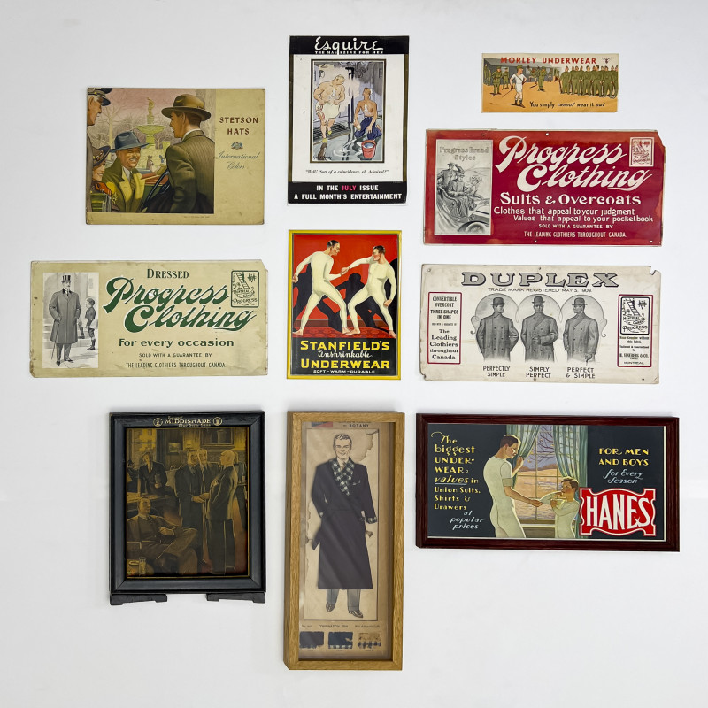HANES, STETSON AND OTHERS ANTIQUE