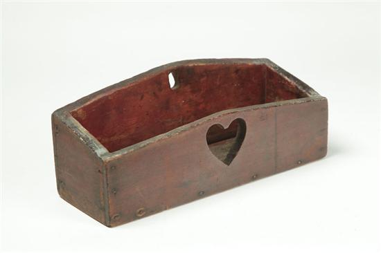 HANGING BOX.  American  2nd