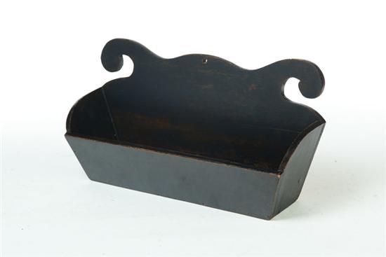 HANGING CANDLE BOX.  Late