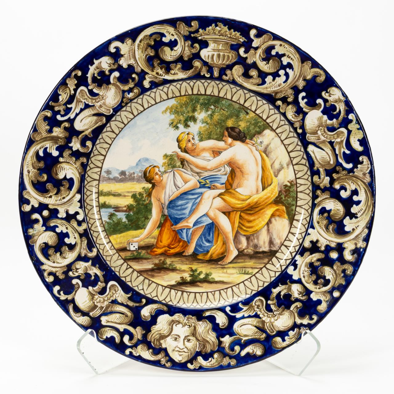 HANGING CHARGER, CLASSICAL FIGURES,