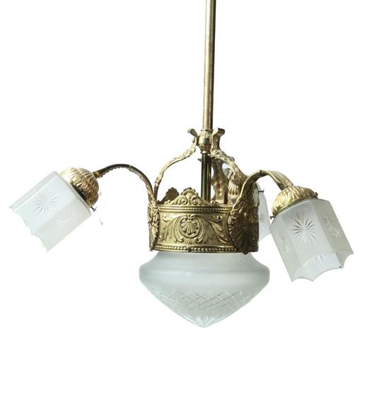 HANGING HALL LIGHT.  Twentieth