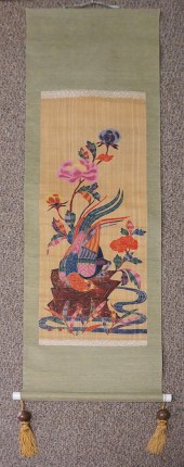 HANGING SCROLL WITH COLOR PRIN