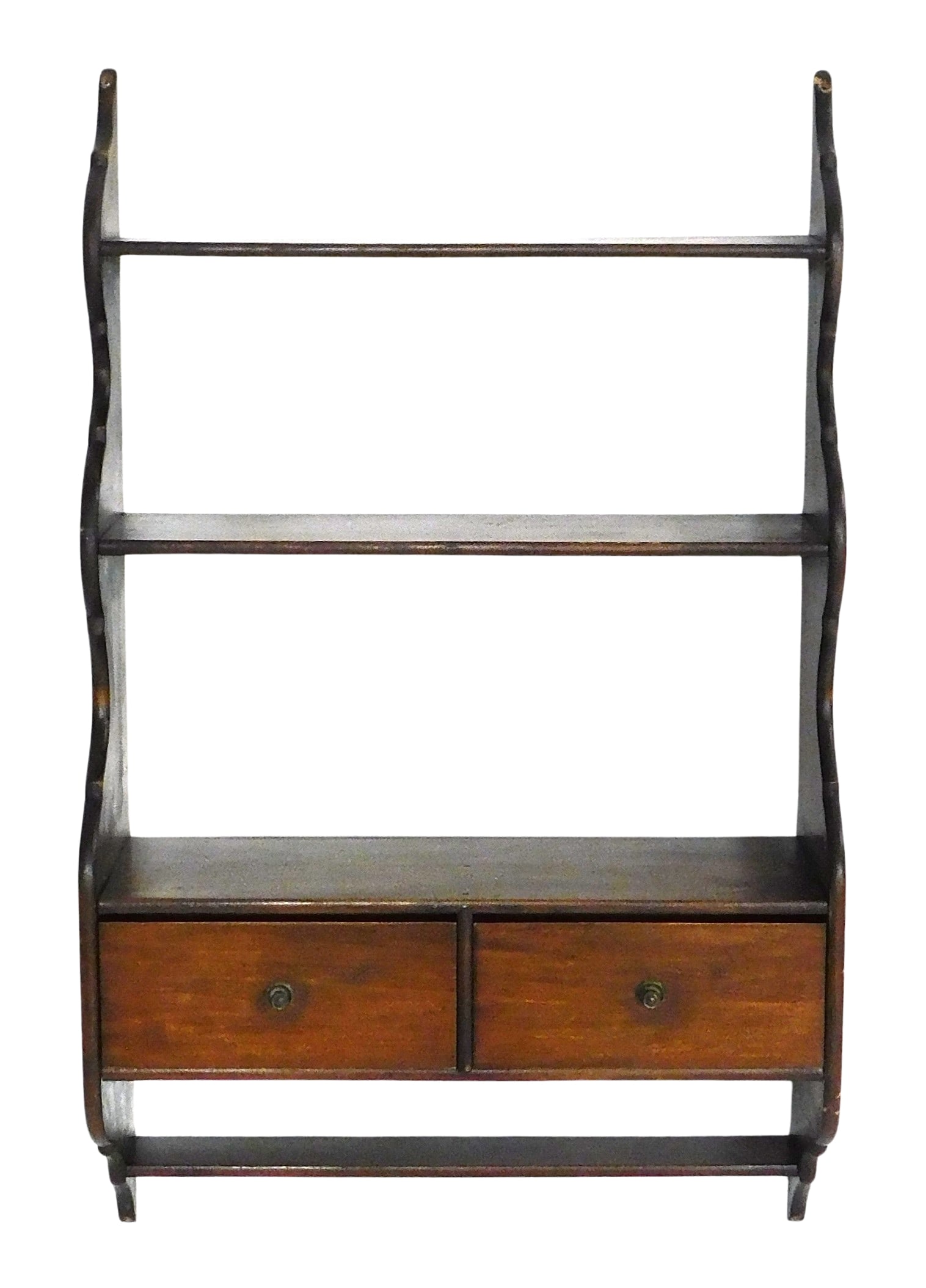 HANGING SHELF, AMERICAN, LATE 19TH/
