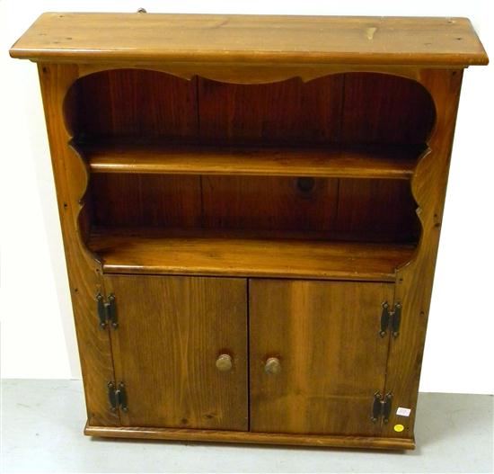 Hanging wooden wall cabinet  two