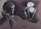 HANNA BAKULA PASTEL ON PAPER P