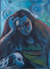 HANNA BAKULA PASTEL ON PAPERHa