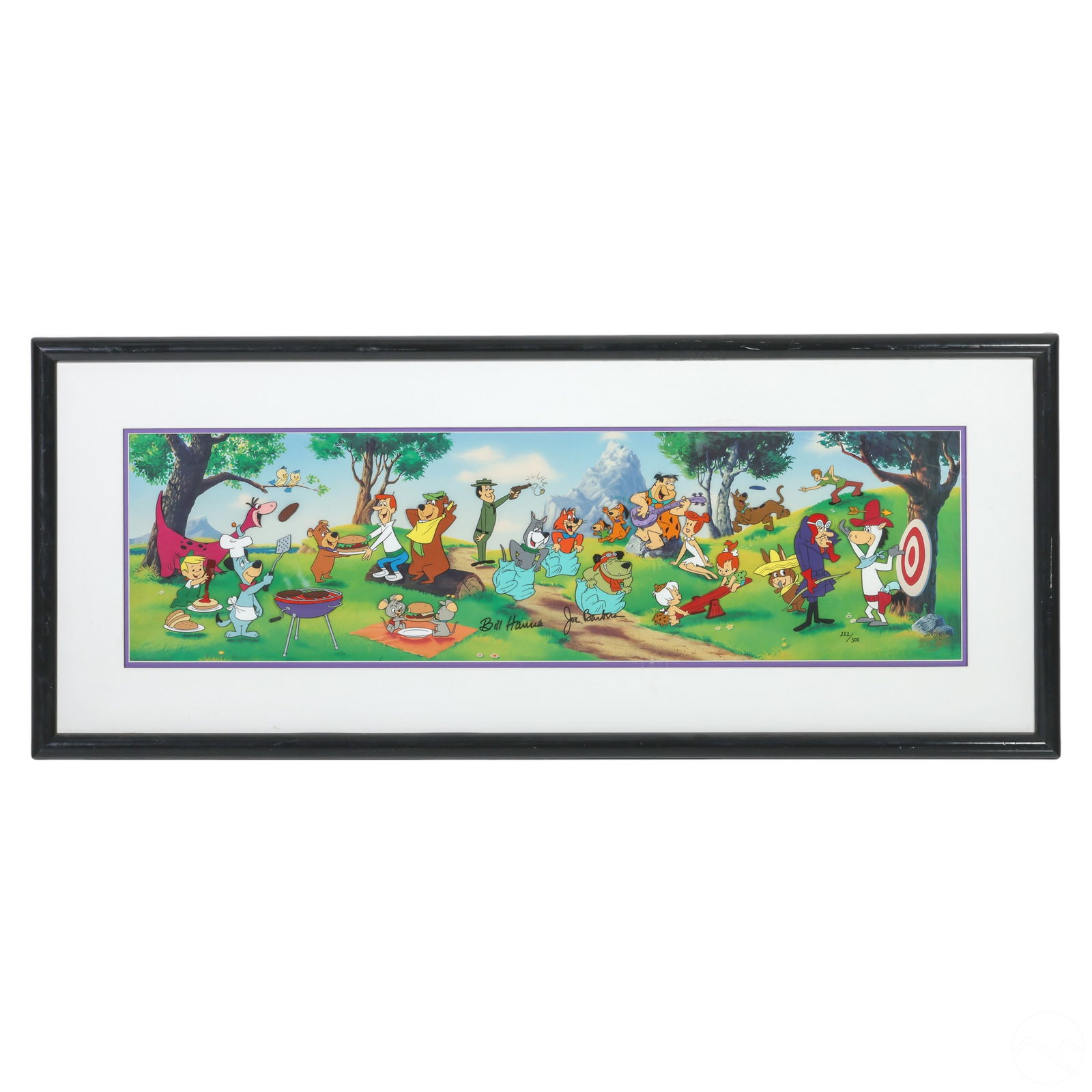 HANNA BARBERA SIGNED COMPANY PICNIC