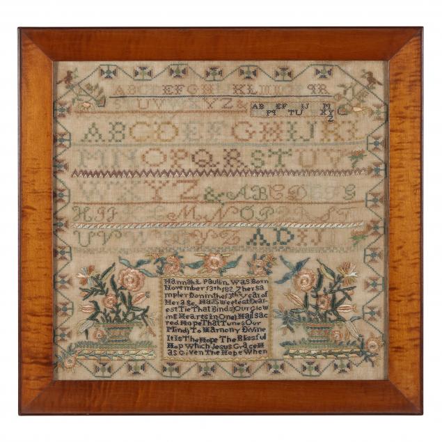 HANNAH L. PAULIN'S NEEDLEWORK