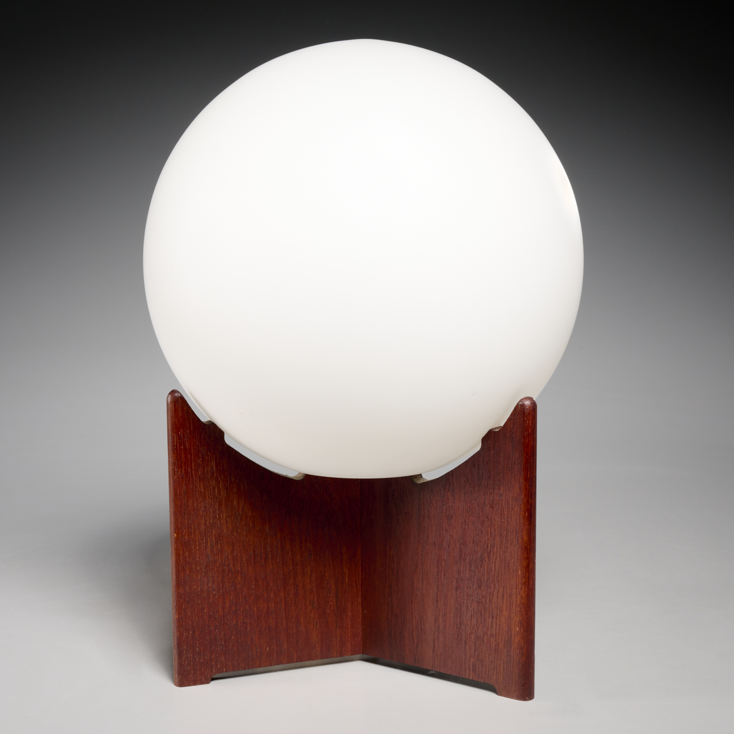 HANS AGNE-JAKOBSSON, TEAK AND GLASS