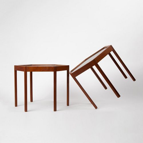 HANS ANDERSEN PAIR OF HEXAGONAL