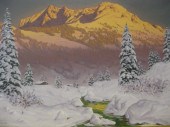 Hans Barma Oil German luminist