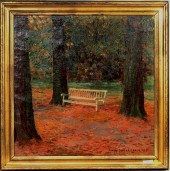 HANS BECKER-LEBER "BENCH IN WO