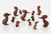 HANS BOLLING, DUCK FIGURINES (
