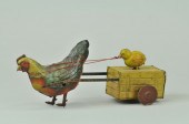 HANS EBERL HEN AND CHICK CART