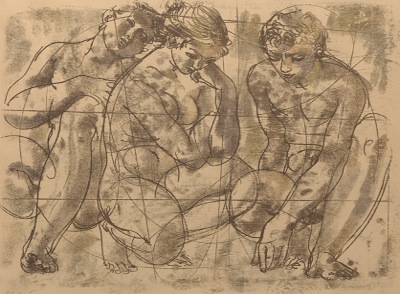 Hans Erni (Swiss b. 1909) Three