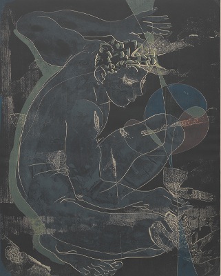 Hans Erni (Swiss b. 1909) "Le