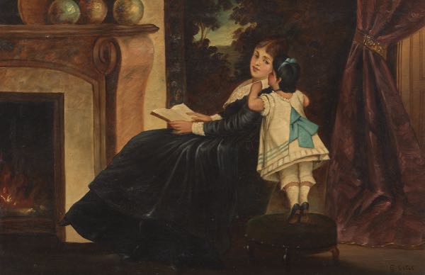 HANS ERTEL (19TH CENTURY)  16 ¾"