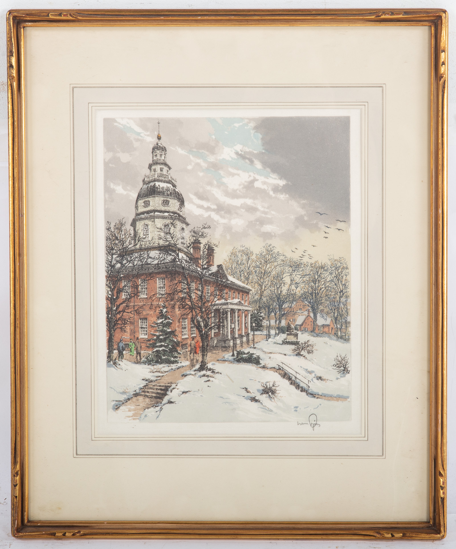 HANS FIGURA. "THE STATE HOUSE,