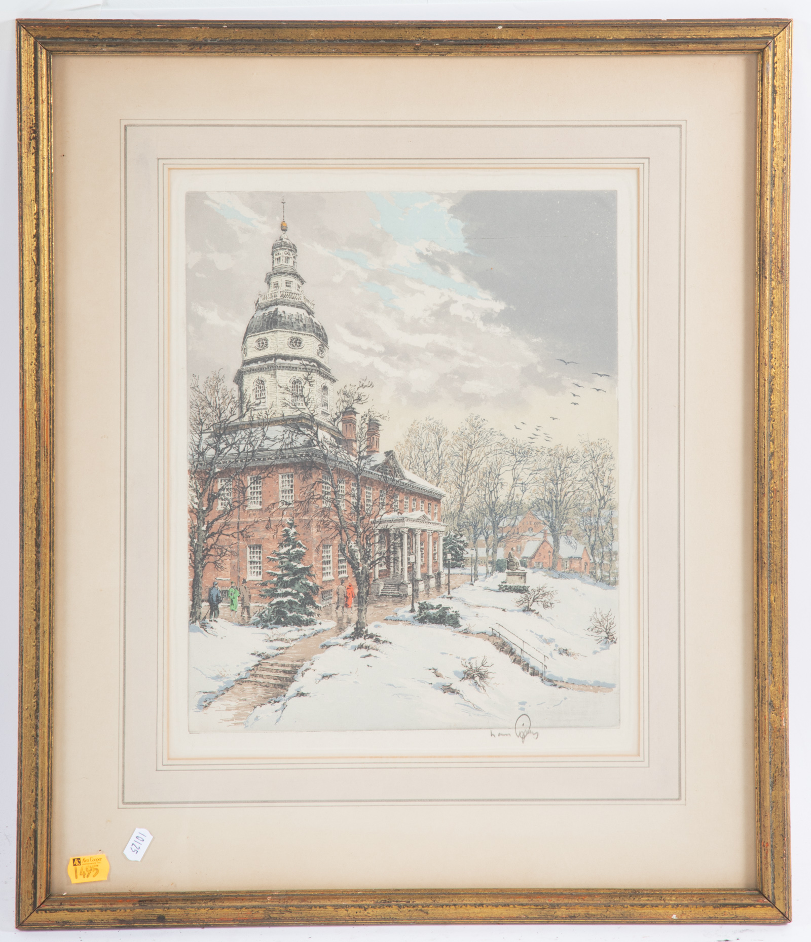 HANS FIGURA."STATE HOUSE,
